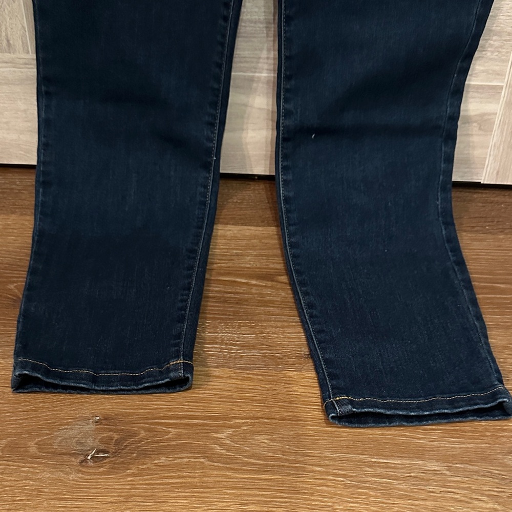 Lilly Pulitzer High Rise Dark Blue Jeans - Picture 2 of 7
